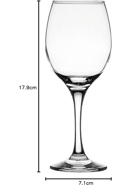 Maldıve Şarap Kadehı 250 cc 6'lı Hediyelik Kutu modelleri