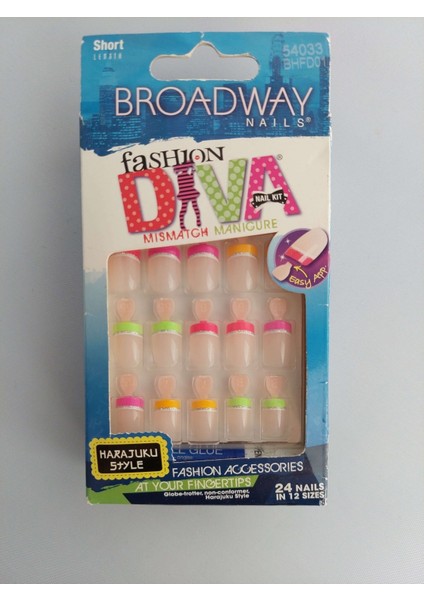 Takma Tırnak Yapıştırıcılı