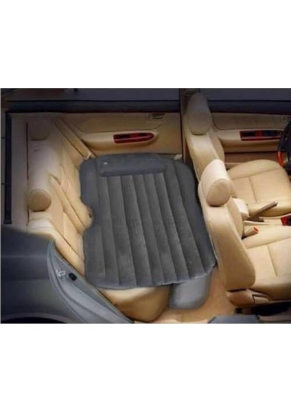 Tasarım Şişme Araba Koltuk Yatağı Siyah - Otomobil Arka Koltuk Için Şişme Yatak Şişme Araç Yatağı fırsatları