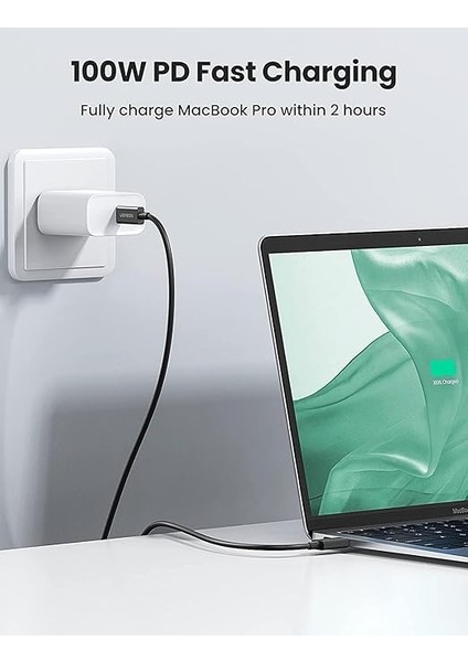 Thunderbolt 4.0 40GBPS 100W 8k Data Görüntü Kablosu 80CM fırsatları