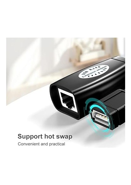 Extrender, 50 Metre RJ45, USB Uzatma Kablosu, Cat5 – Cat6 Uyumlu indirimleri