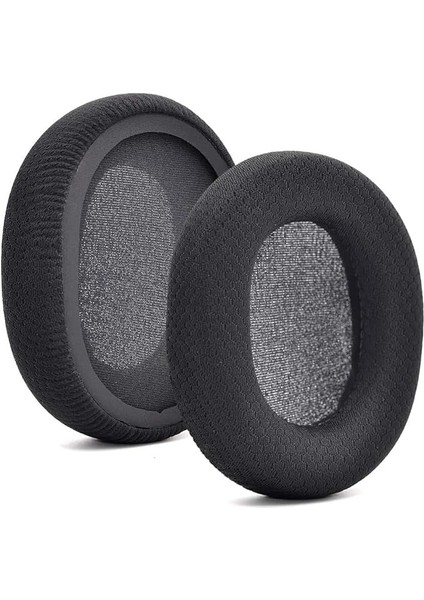 Steelseries Arctis 1 3 5 7 9 9x Pro Uyumlu Kulaklık Süngeri Pedi Kulaklık Yastığı Ped (Siyah)