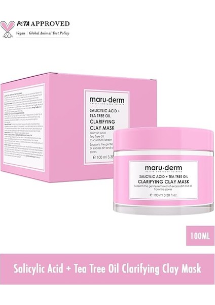 Salisilik Asit + Çay Ağacı Yağı Kil Maskesi 100 ml fiyatları