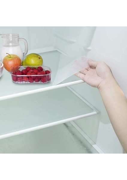 (45CM x 10METRE) Şeffaf Kaymaz Dolap Içi Çekmece Raf Örtüsü Çekmece Astarı Raf Astarı fiyatları