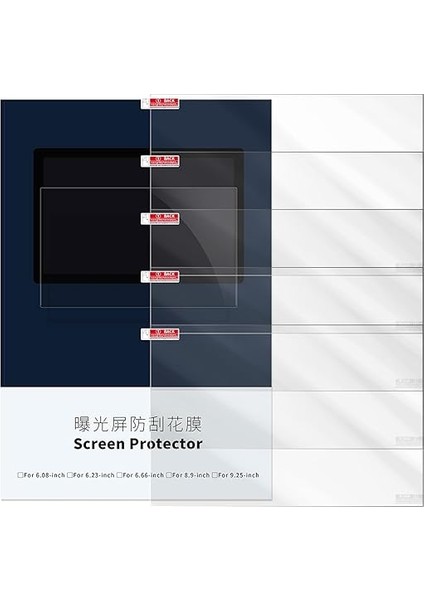 5 Adet Ekran Koruyucu Film Elegoo Saturn 4/4 Ultra,satürn 3/3 Ultra, Satürn 8k, Satürn 2, Anycubic Photon M3 Premium, Phrozen Sonic Mighty 8k LCD Reçine 3D Yazıcı Filmi 10,1 Inç fiyatları