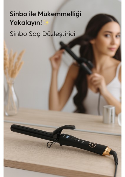 Dijital Saç Şekillendirici Sinbo Yenilikçi Tasarım