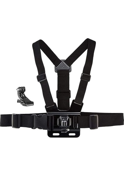 Gopro Uyumlu Göğüs Askısı ve J-Hook Bağlantı Aparatı