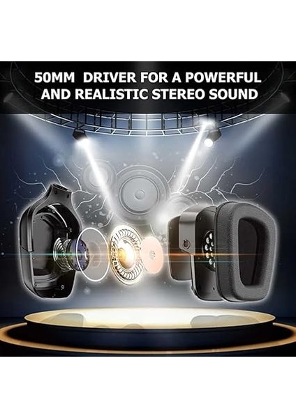 Profesyonel Oyuncu Kulaklığı Rgb Gaming Headphone 3.5mm, Gamer Işıklı Kulaklık, Onikuma K20 modelleri