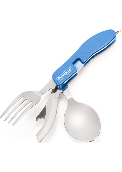 Kamp Çatal&kaşık&bıçak Seti - Orcamp - Mavi (OUT-1350)