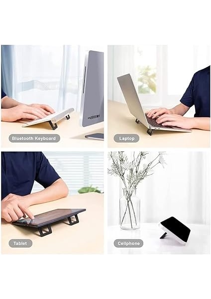 Klavye Yükseltici, Çalışma Masası Için Klavye Standı, Çalışma Masası Için Dizüstü Bilgisayar Standı, Taşınabilir Dizüstü Bilgisayar Standı, Uyumlu (2 Adet) indirimleri