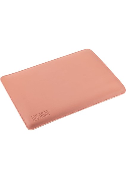 Caja Minimalist 13 Inç Laptop Kılıfı, Vegan Deri, Su Itici Özellikli, Bilgisayar Notebook Laptop Çantası (Toz Pembe, 13 Inç) modelleri