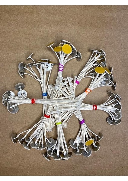 Concept Pamuk Ip Fitil No:16 + Yapışkanlı Sehpa - 20 Adet (15CM Boy) fiyatları