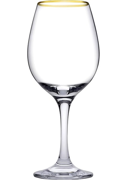 Touch Golden Touch Şarap Kadehı 365 cc D 6'lı Hediyelik Kutu