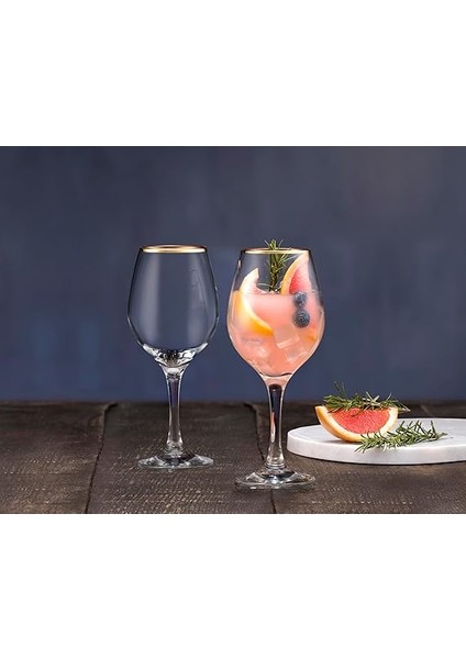 Touch Golden Touch Şarap Kadehı 365 cc D 6'lı Hediyelik Kutu indirimleri