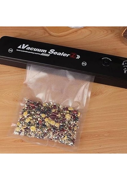 Vacuum Sealer Ev Tipi Vakumlama ve Yapıştırma Makinesi + 10 Adet Vakum Poşeti fiyatları