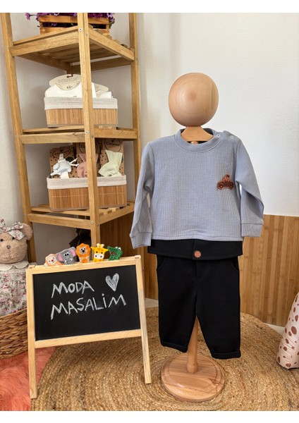 Erkek Mevsimlik Bebek Takımı
