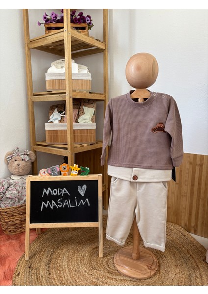 Erkek Mevsimlik Bebek Takımı