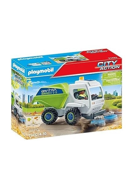 City Action 71432 Süpürge, Şehir Temizliği, Döner Süpürme Fırçaları, 4 Yaş ve Üzeri Çocuklar Için Oyuncak modelleri