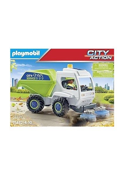 City Action 71432 Süpürge, Şehir Temizliği, Döner Süpürme Fırçaları, 4 Yaş ve Üzeri Çocuklar Için Oyuncak indirimleri