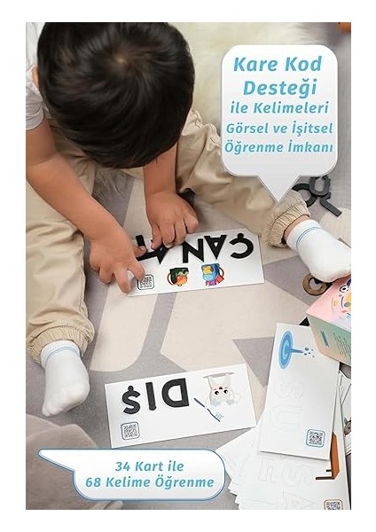 Harf Eşleştirme Oyunu Duyusal Eğitici Oyuncak - Eğlenceli Alfabe Öğrenme Ebeveyn Çocuk Etkileşimi indirimleri