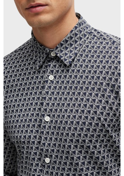 Desenli Uzun Kollu Slim Fit Gömlek Erkek Gömlek 50513613 404 modelleri