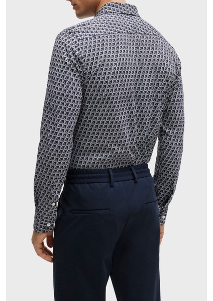 Desenli Uzun Kollu Slim Fit Gömlek Erkek Gömlek 50513613 404 fırsatları