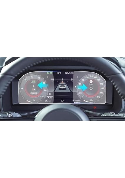 Nissan Qashqai 12.3 Inç Dijital Gösterge Paneli Ile Uyumlu Ekran Koruyucu Nano fiyatları