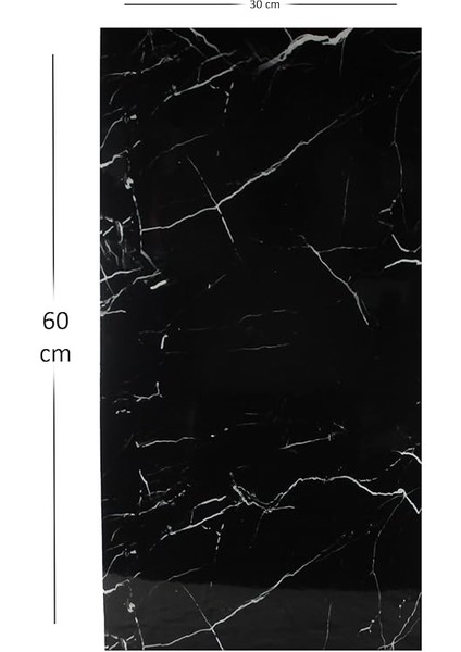 Siyah Mermer Desenli Kendinden Yapışkanlı Duvar Kağıdı - Banyo & Mutfak Yenileme fiyatları