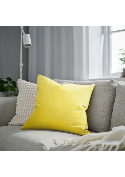 Sanela Kırlent Kılıfı Açık Sarı 50 x 50 cm fiyatları