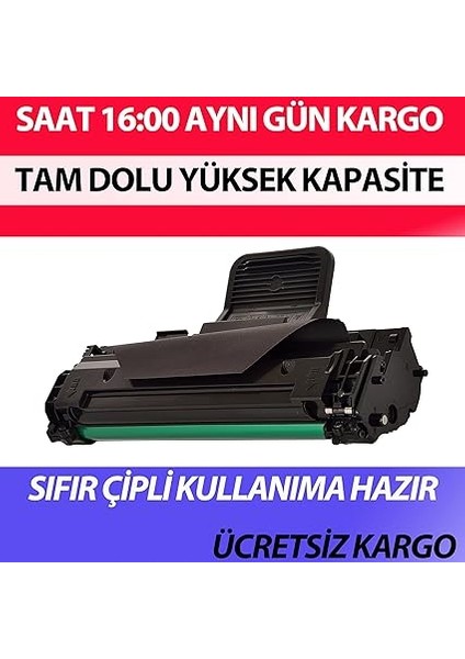Toner 3000 Sayfa Yüksek Kapasite Çipli Samsung SCX-4521F 4521 MLT-D1610 Ile Uyumlu fiyatları