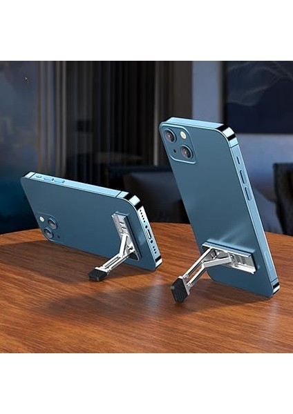 Cep Telefonu ve Dizüstü Bilgisayar Standı | Katlanabilir Ince Metal Braket | Taşınabilir, Ergonomik Laptop ve Telefon Standı | Masaüstü Çok Amaçlı Destek 1 Adet Ayak fiyatları