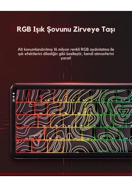 AK680 Max He Kablolu Manyetik Switch Klavye - 8000Hz - 0.125MS (AK680 Max He - Beyaz) indirimleri