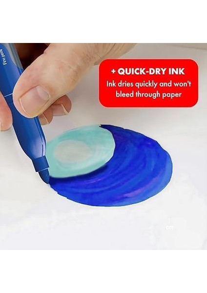 512511 Permanent Marker, Ince Uclu, Askili Paket 12'li indirimleri