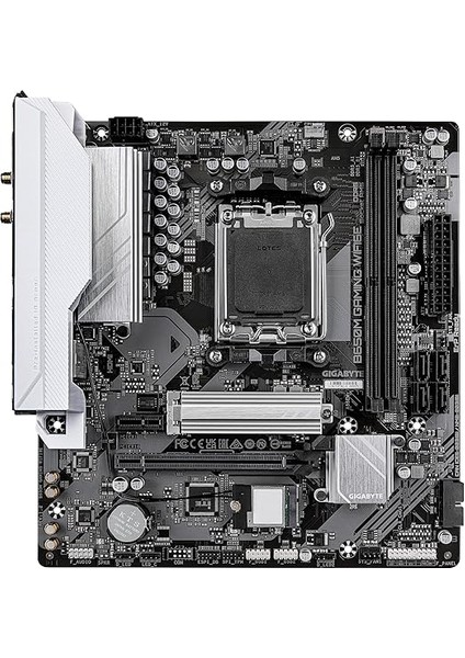 B650M Gamıng Wıfı Am5 Ddr5 6400MHZ(OC) Pcıe 4.0 M.2 Nvme Wifi 6e Gigabit Lan Matx Anakart fiyatları