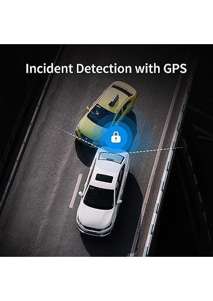 360 G500H Ön 2k-Arka 1080P 160° Geniş Açı Gece Görüşü Dahili Gps Akıllı Araç Içi Kamera indirimleri