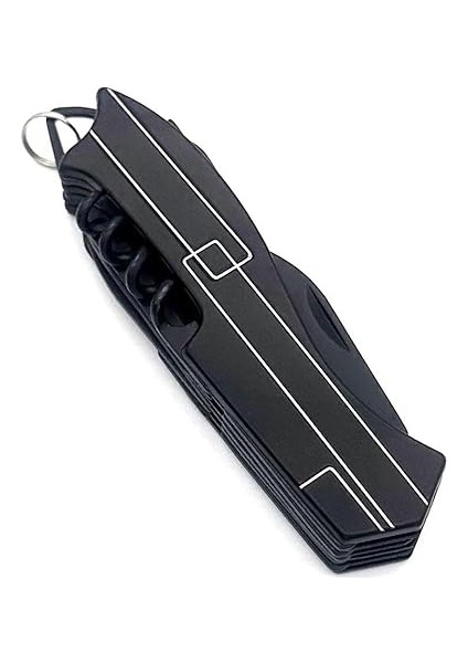 11 Fonksiyonlu Kamp Cep Çakısı Multitool Siyah fırsatları