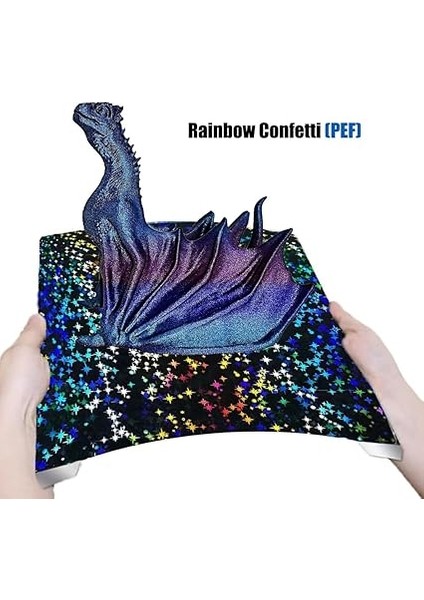 H1H 3D Yazıcı Platformu K1 K1C Levha 235X235MM,PÜRÜZSÜZ H1H Yapı Plakası Yaylı Çelik Baskı Yatağı,c indirimleri