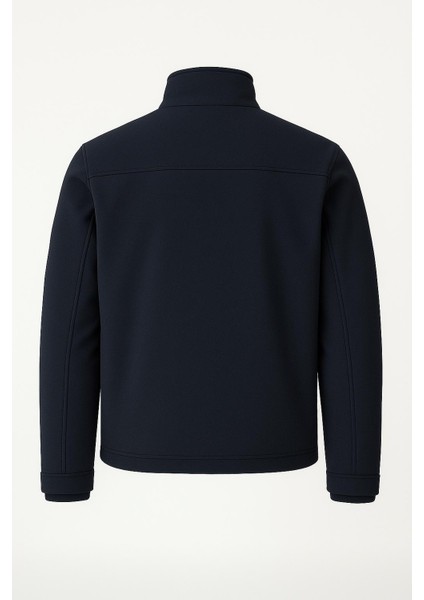 Erkek Içi Polarlı, Şapkası Çıkarılabilir Su ve Rüzgar Geçirmez Softshell spor mont indirimleri