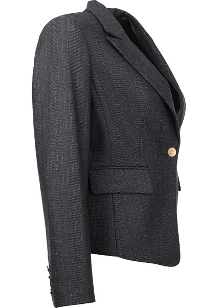 Minimalist Uzun Kol Crop Blazer Ceket - Şık ve Modern modelleri