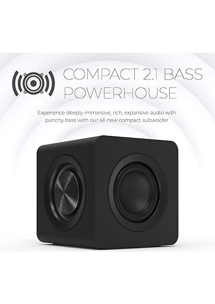 Subwoofer ve Özelleştirilebilir Rgb Aydınlatmalı Pebble x Plus 2.1 Usb-C Bilgisayar Hoparlörleri, Bluetooth 5.3, USB Ses, Pc ve Mac Için 15W'A Kadar Rms Gücü fiyatları