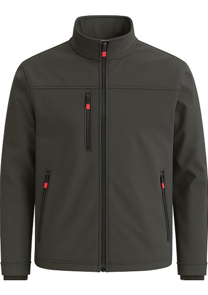 Erkek Içi Polarlı, Şapkası Çıkarılabilir Su ve Rüzgar Geçirmez Softshell spor mont fırsatları