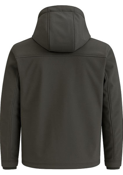 Erkek Içi Polarlı, Şapkası Çıkarılabilir Su ve Rüzgar Geçirmez Softshell spor mont modelleri