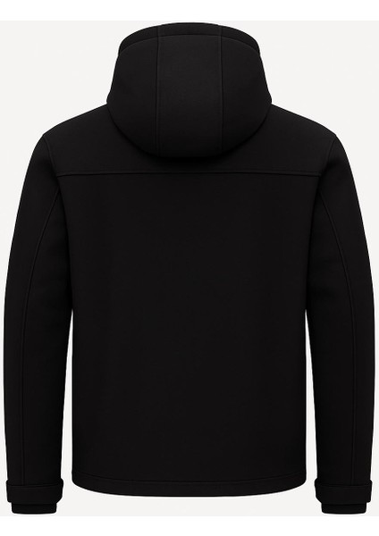 Erkek Içi Polarlı, Şapkası Çıkarılabilir Su ve Rüzgar Geçirmez Softshell spor mont modelleri