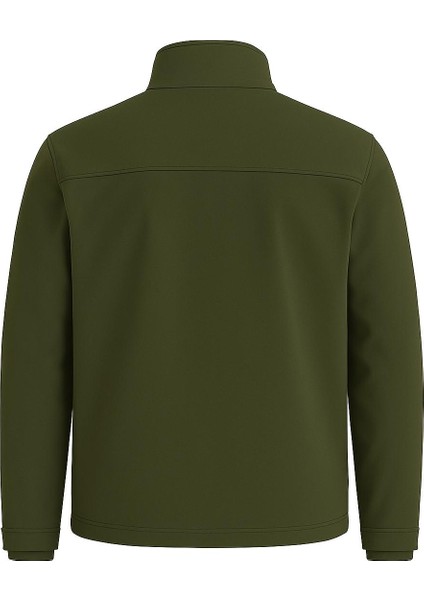 Erkek Içi Polarlı, Şapkası Çıkarılabilir Su ve Rüzgar Geçirmez Softshell spor mont indirimleri