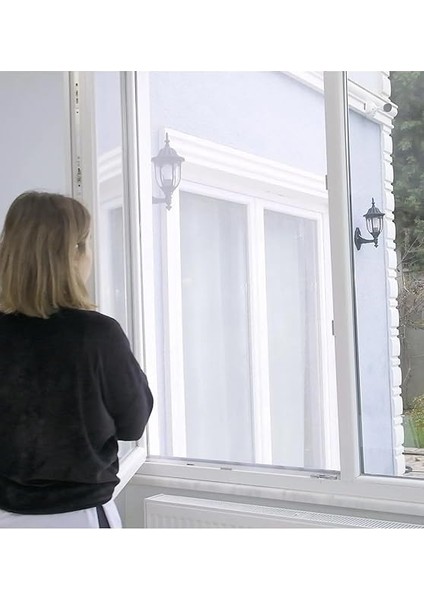 Luas Pencere Sinekliği, Tek Kanat Beyaz Tül Sineklik, Sivrisinek Ağı, Sinek Böcek Tutucu, Aparatlı Cam Sinek Teli, Kolay Montaj 75 cm indirimleri