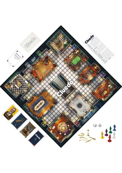 F6420 Hasbro Gaming - Cluedo +8 Yaş fiyatları