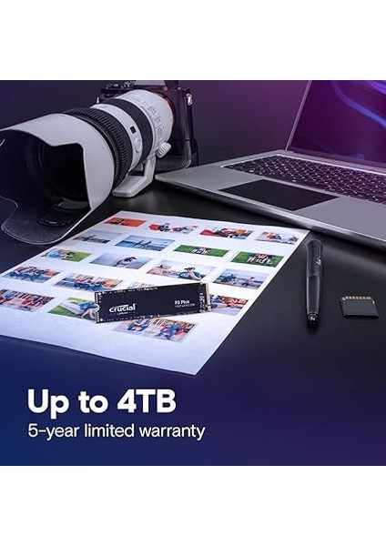 P3 Plus 2tb M.2 Pcıe Gen4 Nvme Dahili SSD - 5000MB/S'YE Kadar - CT2000P3PSSD8 modelleri
