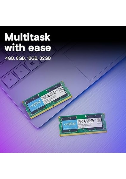 Ntb CT8G4SFRA32A 8gb Ddr4 3200MHZ Sodımm CL22 Ram Bellek fırsatları