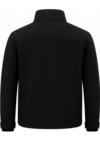 Erkek Içi Polarlı, Şapkası Çıkarılabilir Su ve Rüzgar Geçirmez Softshell spor mont indirimleri