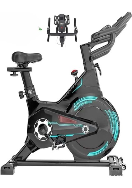 Kondisyon Bisikleti Pb-04 - Alüminyum/alaşım Çelik, 16 Resistance Level, LCD Display, 8 kg Volan, 150 kg Maximum Weight, Kompakt Tasarım